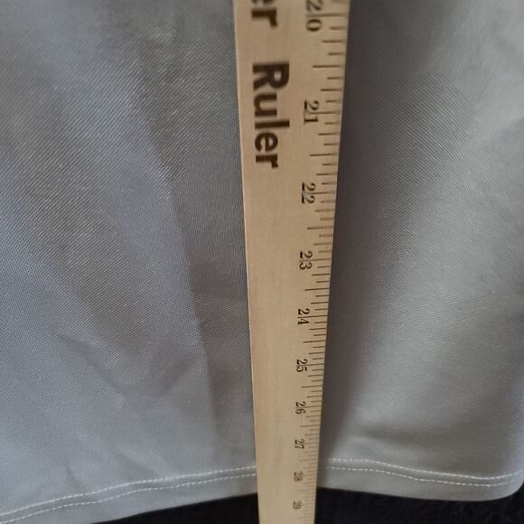 PGA Tour Mens Polo Gray Size Large Short Sleeve Logo On Sleeve Yellow Trim Fit - Picture 4 of 12